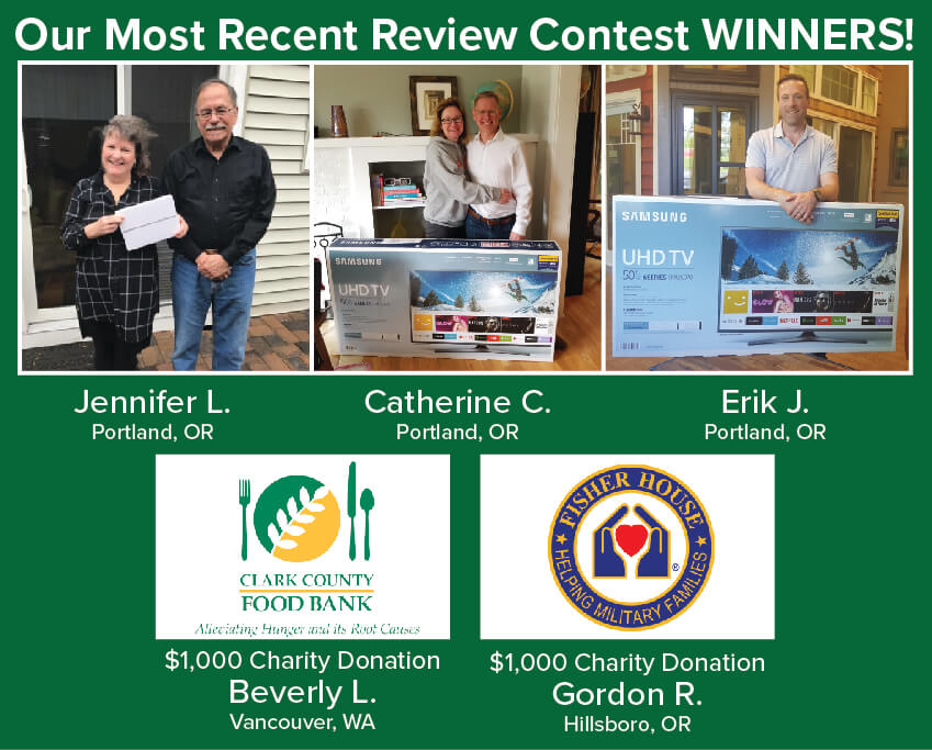 Our Most Recent Review Contest Winners