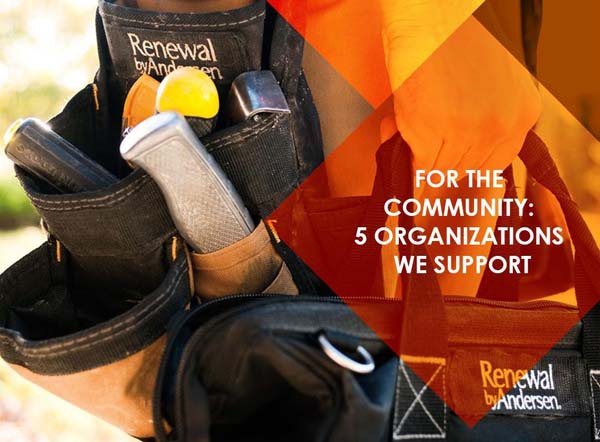 For The Community 5 Organizations We Support