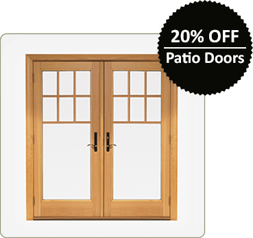 20% Off Patio Door Discount