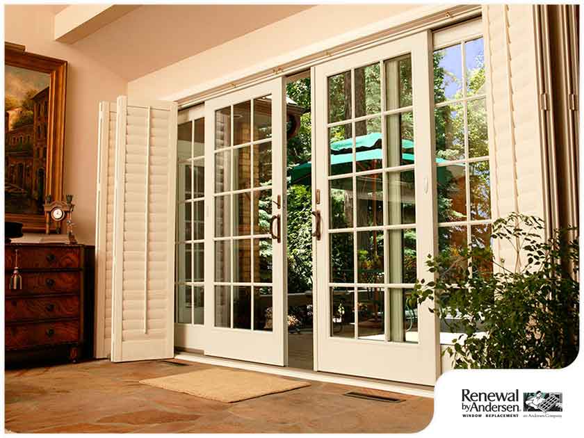Benefits Of Sliding French Patio Doors, Andersen Frenchwood Gliding Patio Door Insect Screen